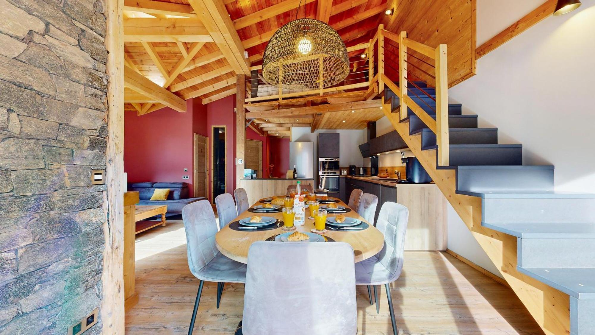 Chalet Grand Croix - Haut Standing - 8, 10 Pers Ланслебург-Мон-Сени Екстериор снимка