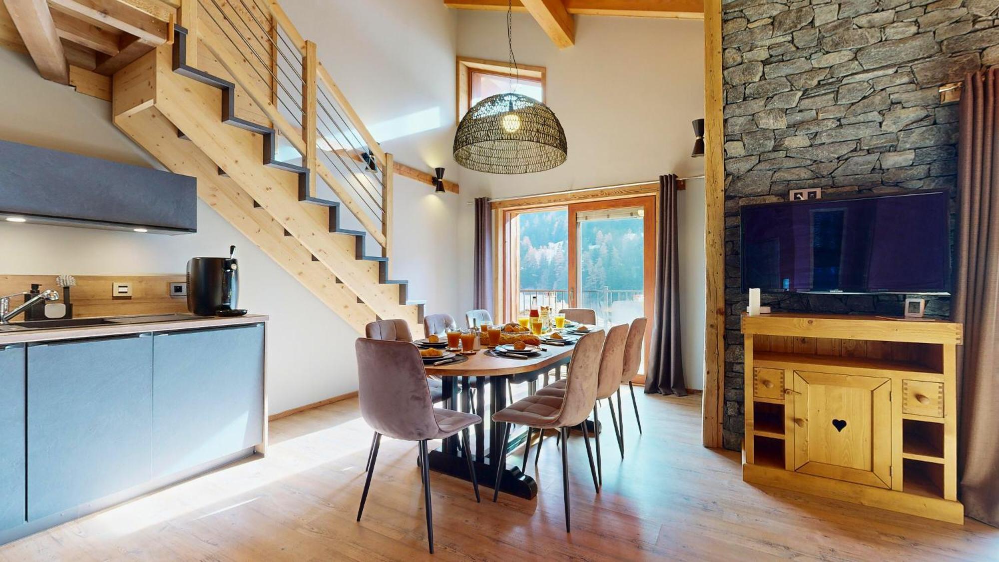 Chalet Grand Croix - Haut Standing - 8, 10 Pers Ланслебург-Мон-Сени Екстериор снимка